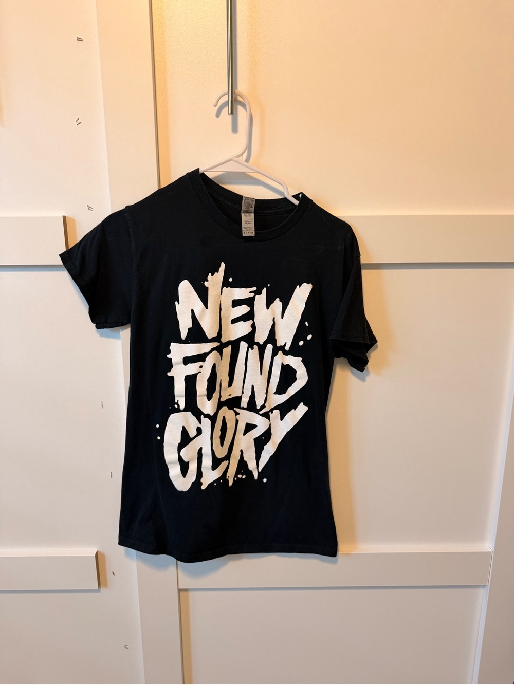 Black "New Found Glory" Graphic Unisex Tee
